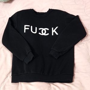 FUㄷK Chanel Sweater